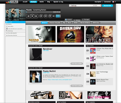 Le nouveau Deezer Le nouveau Deezer